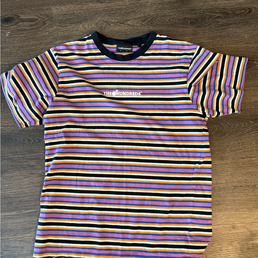 The Hundreds Multicolor Striped Kids T-Shirt